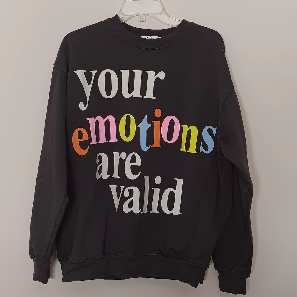 THE MAYFAIR GROUP Sweatshirt,size S/M - Picture 2 of 6